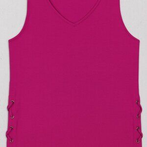 Pink Womens sleeveless shirt size small
